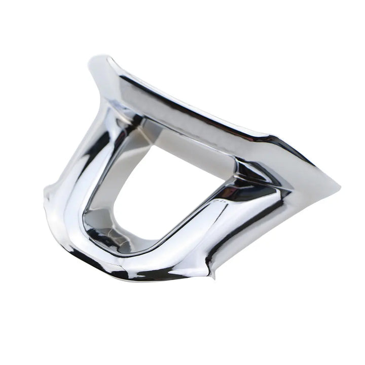 Peugeot 208 2008-2018 Steering Wheel Trim Cover - Glossy Silver ABS - Carmodza.com