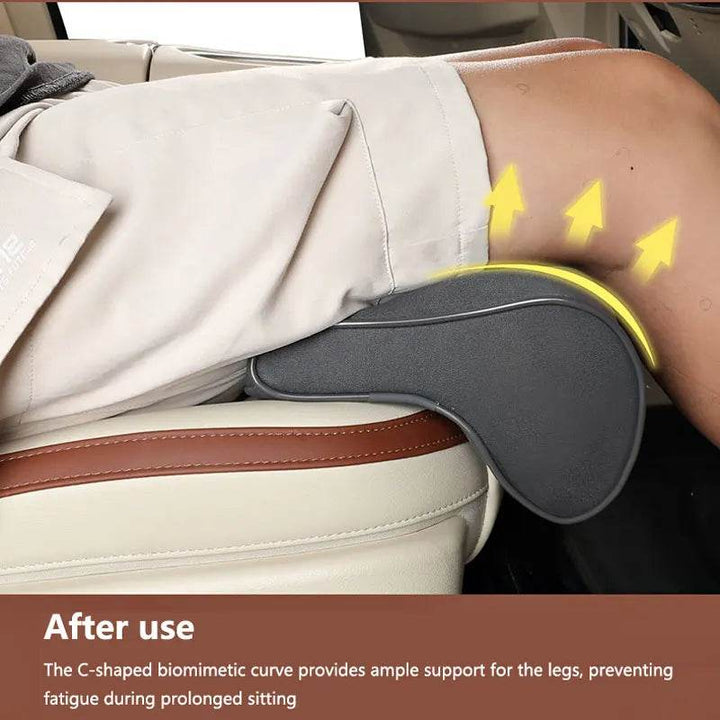 Car Seat Leg Support Extension | Memory Foam Cushion for Driving Comfort - Carmodza.com