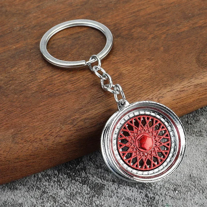 Car Part Enthusiast Metal Keychains | Automotive Themed Keyrings - Carmodza.com
