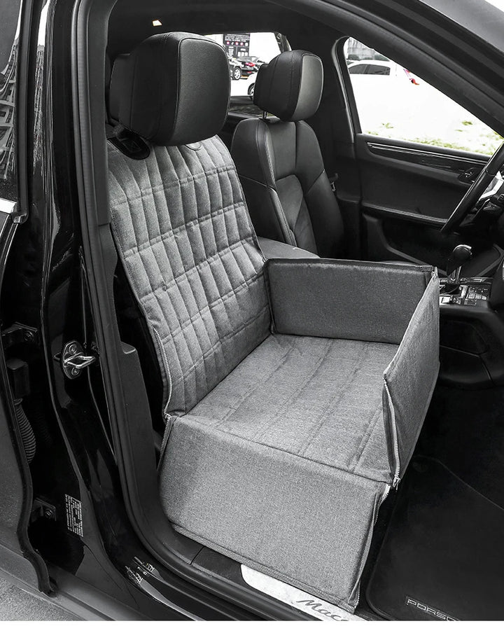 Pet Dog Cat Carrier Car Bag - Waterproof Folding Hammock for Travel - Carmodza.com