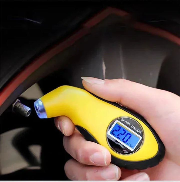 Digital Car Tire Pressure Gauge - High Precision Tire Monitor - Carmodza.com