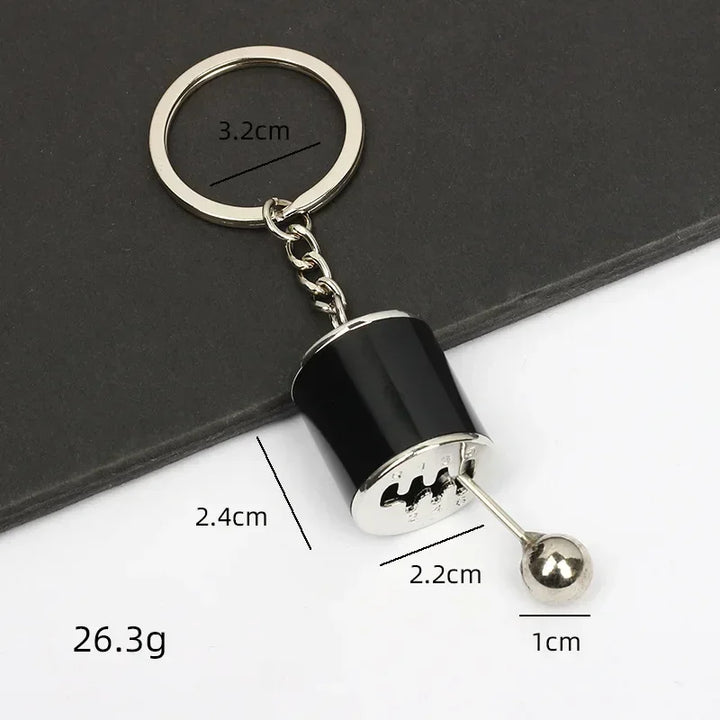 Car Part Enthusiast Metal Keychains | Automotive Themed Keyrings - Carmodza.com