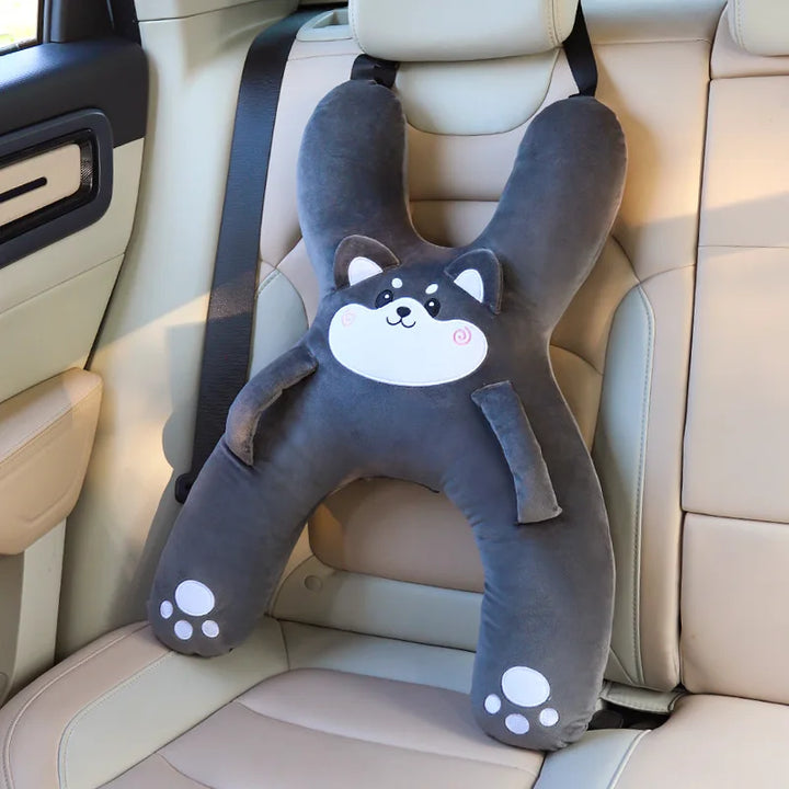 Kids Car Seat Travel Pillow | Neck & Body Sleep Support - Carmodza.com