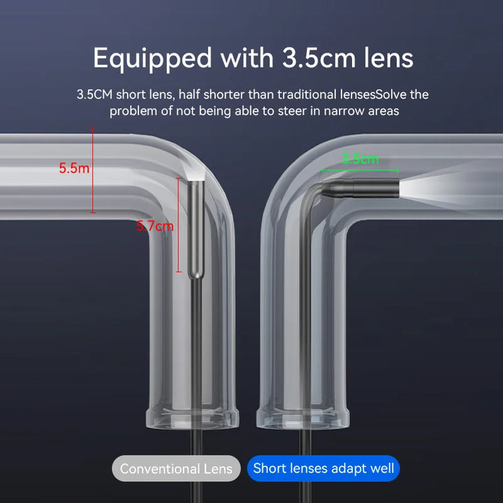 Industrial Borescope Endoscope Camera 4.3" HD 1080P Car Inspection - Carmodza.com