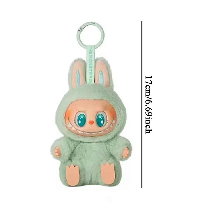 Cute Bunny Plush Car Keychain | Car Mirror Hanging Accessory - Carmodza.com
