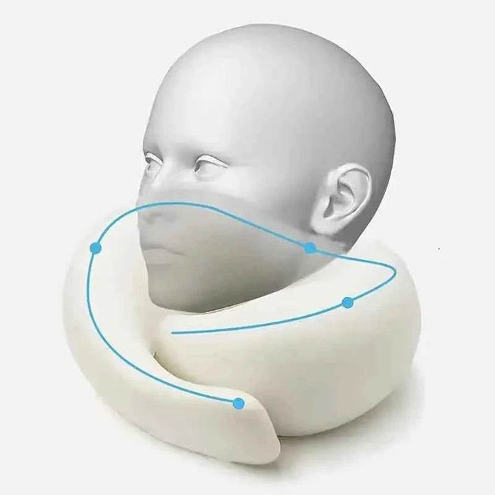 Travel Neck Pillow Memory Foam U-Shape Car Accessory - Carmodza.com