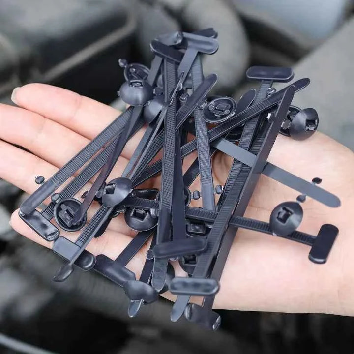 Universal Car Cable Tie Buckle - Auto Fastener Clip - Carmodza.com