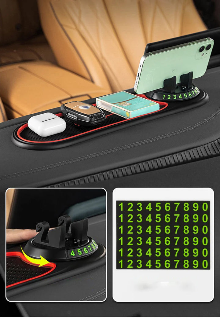 Car Anti Slip Pad and Phone Holder – Multi-Functional Dashboard Mat - Carmodza.com