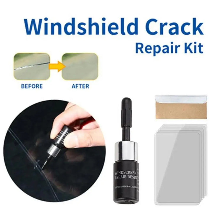 DIY Windshield Crack Repair Kit for Chips, Cracks & Scratches - Carmodza.com