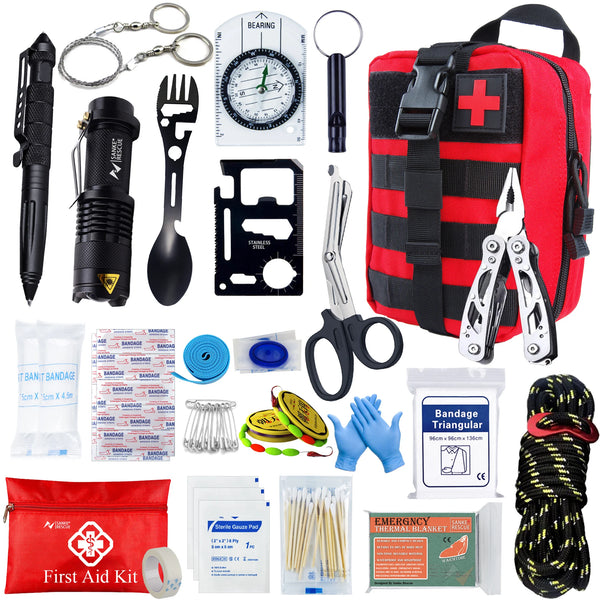 Car Emergency Survival Kit | Tactical First Aid for Roadside Safety - Carmodza.com
