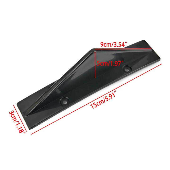 4Pcs Car Rear Bumper: Lip Diffuser Splitter Spoiler Scratch Protector - Carmodza.com