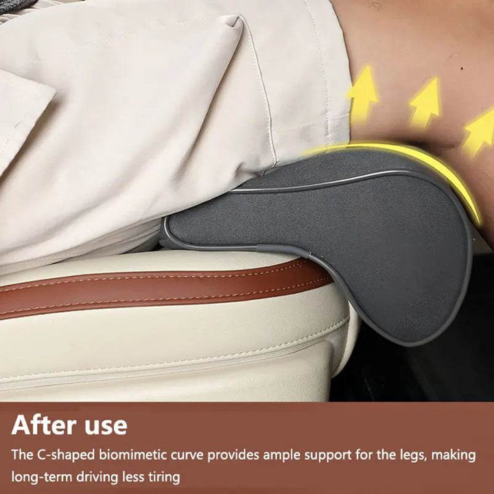 Car Seat Leg Support Extension | Memory Foam Cushion for Driving Comfort - Carmodza.com