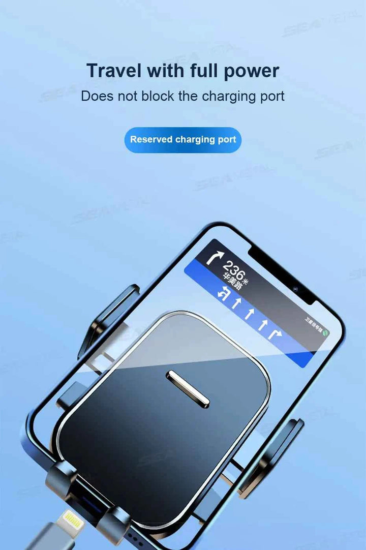 Universal Car Air Vent Phone Holder with Stable Metal Hook - Carmodza.com