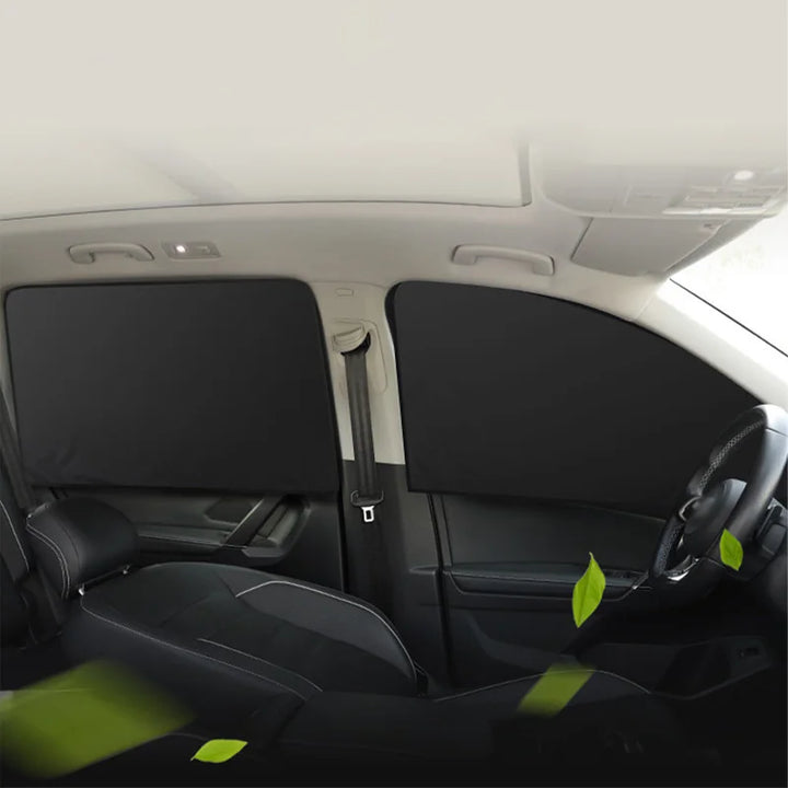 SEAMETAL 2Pcs Car Side Window Sun – Shade Curtain Summer Sun Protection - Carmodza.com
