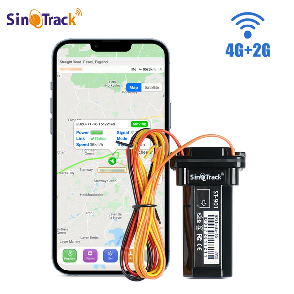 4G Mini GPS Tracker for Cars & Motorcycles | SinoTrack ST-901L - Carmodza.com