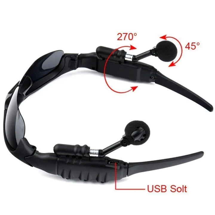 Wireless Bluetooth Sunglasses for Driving with Hands-Free Mic - Carmodza.com