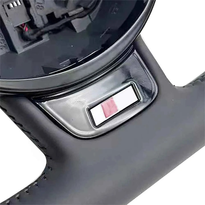 Custom Audi Perforated Steering Wheel for A3 A4 S4 S5 Models - Carmodza.com