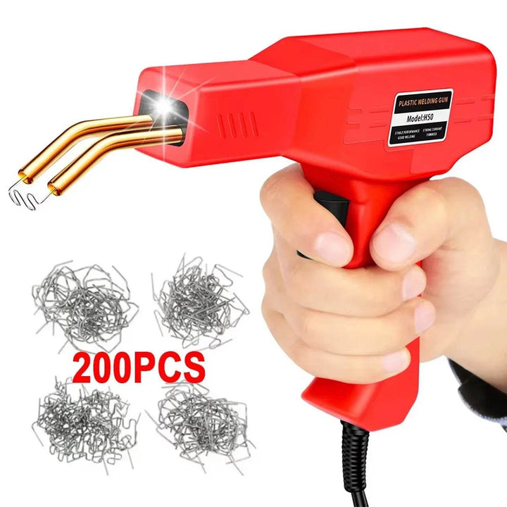 Plastic Welding Kit Car Bumper Repair Hot Stapler Welder Tool Set - Carmodza.com