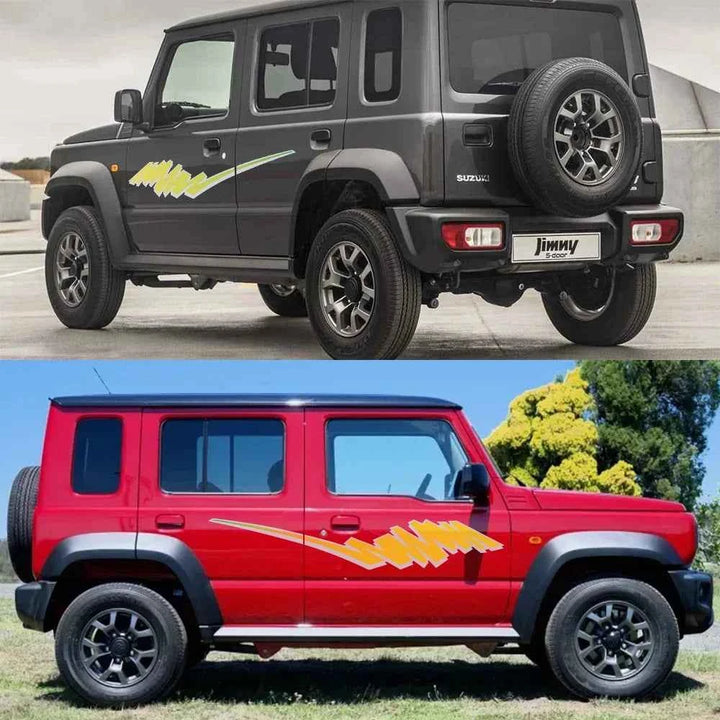 Vinyl Car Sticker for Suzuki Jimny XL Wagon – 2PCS Set - Carmodza.com