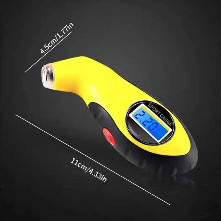 Digital Car Tire Pressure Gauge - High Precision Tire Monitor - Carmodza.com