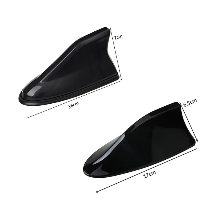Carbon Fiber Shark Fin Antenna for Car Roof Radio Signal Boost - Carmodza.com
