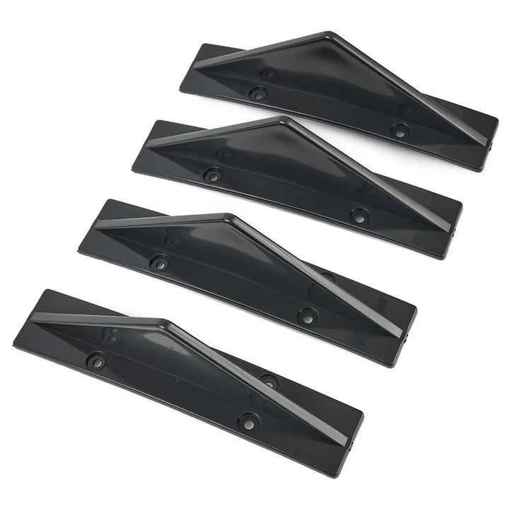 4Pcs Car Rear Bumper: Lip Diffuser Splitter Spoiler Scratch Protector - Carmodza.com