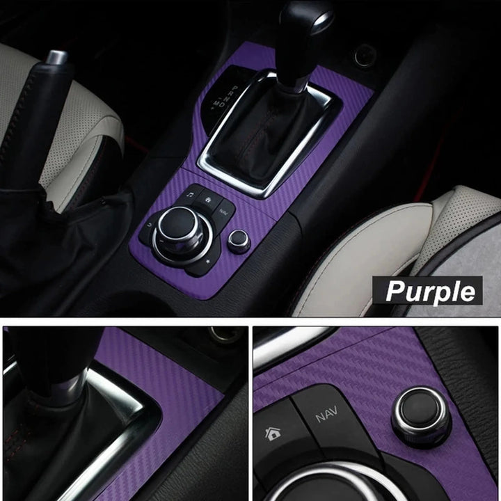 Carbon Fiber Vinyl Wrap Roll | 3D Textured Car Styling Film 30CM x 152CM - Carmodza.com