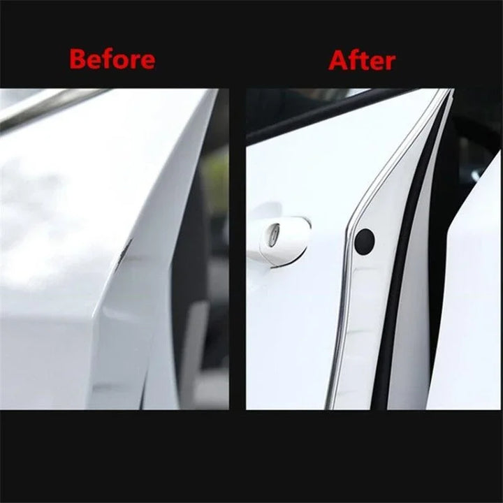 Car Door Edge Protector Strip | Silver DIY Moulding Guard Trim - Carmodza.com