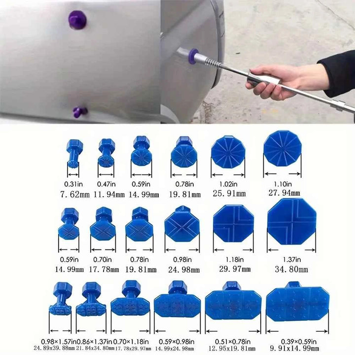 Paintless Dent Repair Puller Kit for Car Body Dents - Carmodza.com