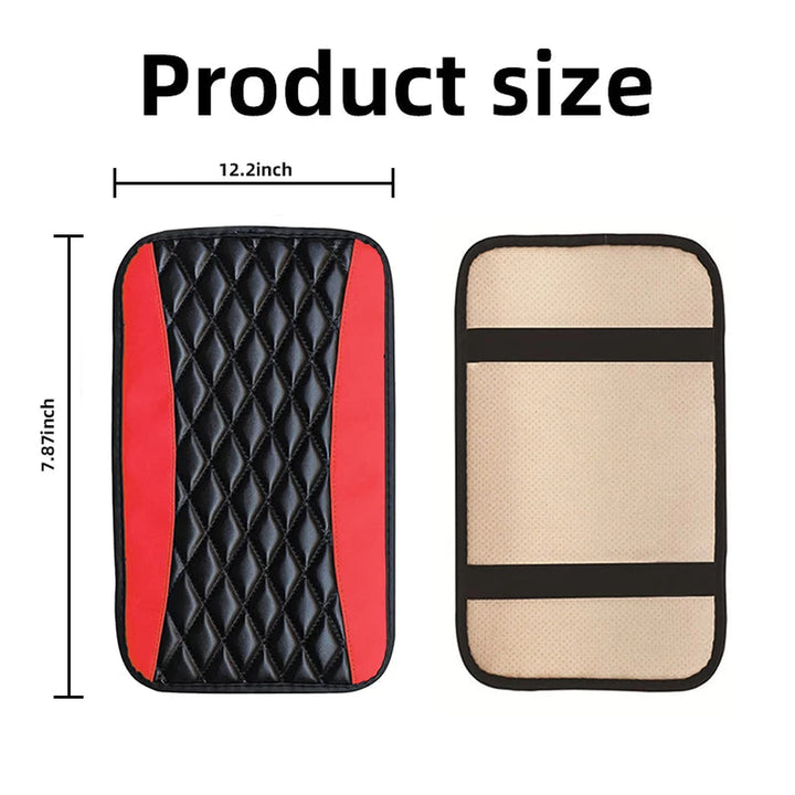 Car Armrest Cover: Universal PU Leather Console Protector - Carmodza.com