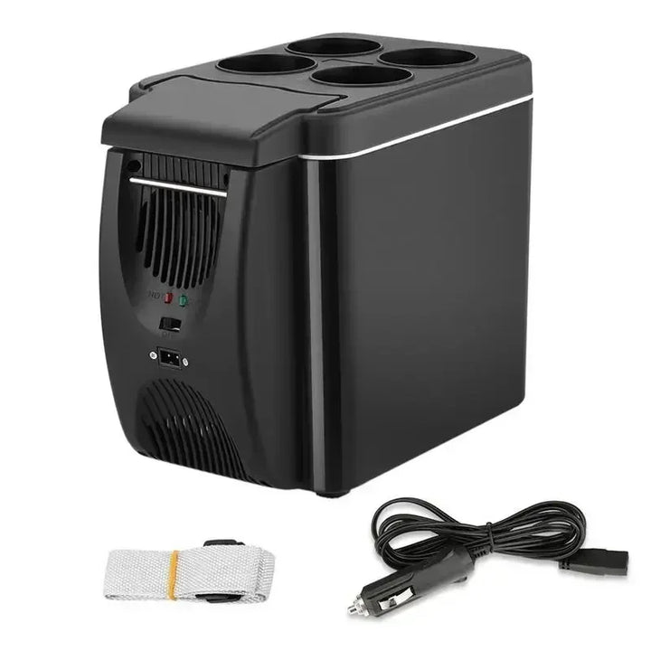 Portable Car Freezer Cooler 6L | 12V Mini Electric Fridge - Carmodza.com
