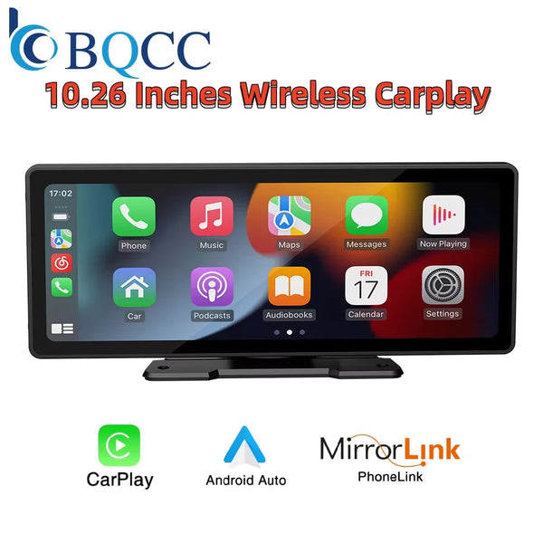 Wireless CarPlay Car Stereo Display - 10.26" HD Touchscreen - Carmodza.com