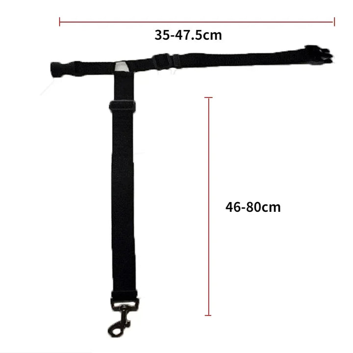 Adjustable Pet Car Seat Belt for Safe Travel with Dogs & Cats - Carmodza.com