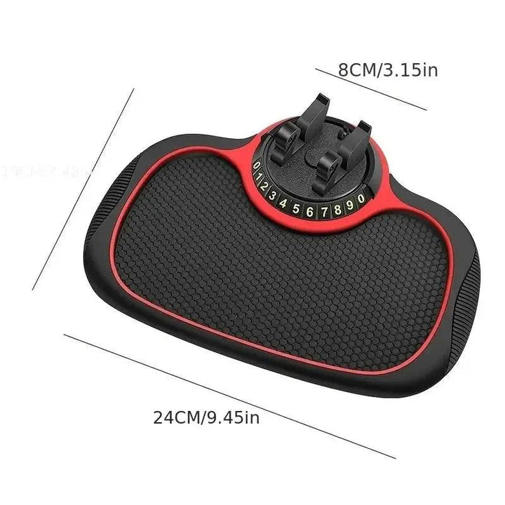 Car Anti Slip Mat Phone Holder with 360° Rotating Mount - Carmodza.com