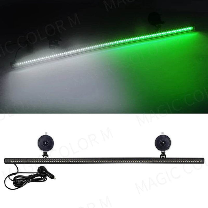 Emergency Windshield Strobe Light Bar with 96 LEDs for Cars & Trucks - Carmodza.com