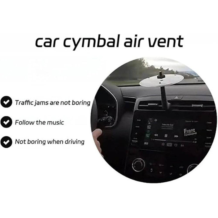 Car Drum Cymbals Air Vent Clip for Automotive Interior Decoration - Carmodza.com