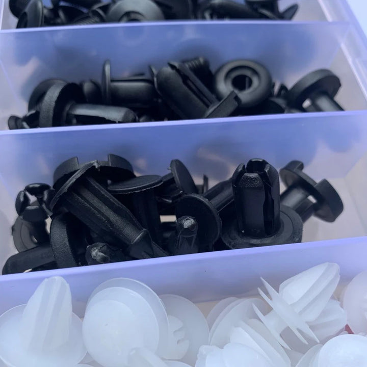Universal Car Retainer Clips Kit | 100pcs Auto Body Fasteners - Carmodza.com