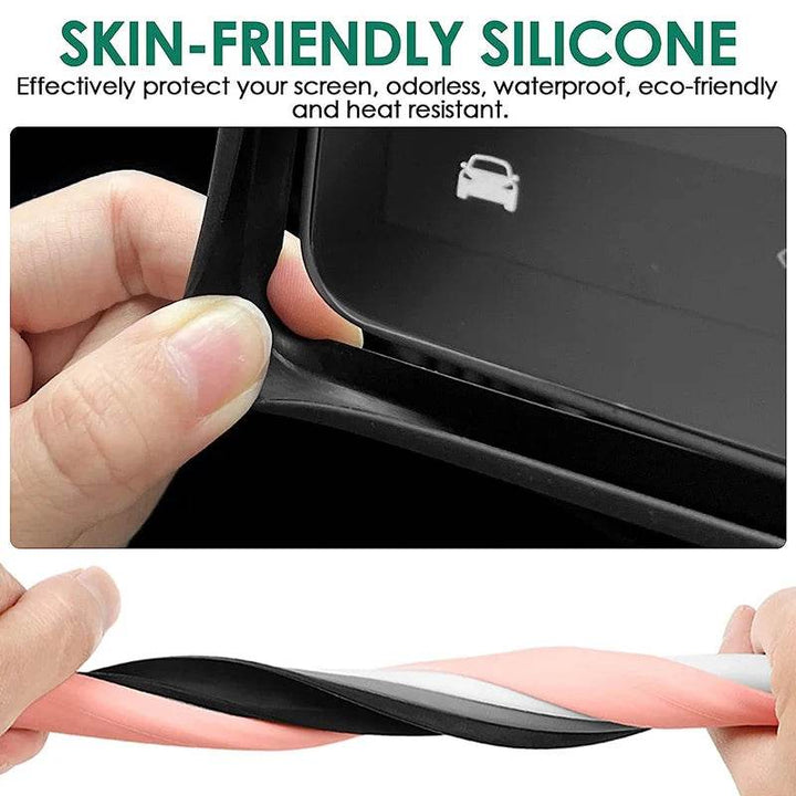 Tesla Model 3 Screen Protector - Anti-Collision Frame - Carmodza.com