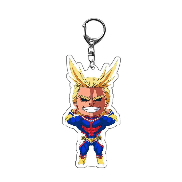 My Hero Academia Car Keychain | Acrylic Anime Character Charm - Carmodza.com