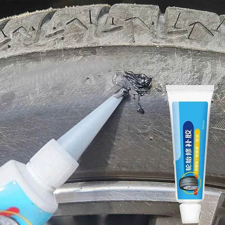 Tire Repair Black Rubber Glue - Strong Adhesive for Tires - Carmodza.com