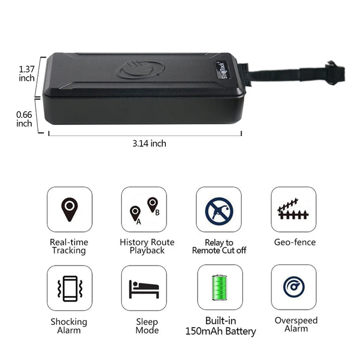 4G Car GPS Tracker for Real-Time Vehicle Anti-Theft Security - Carmodza.com