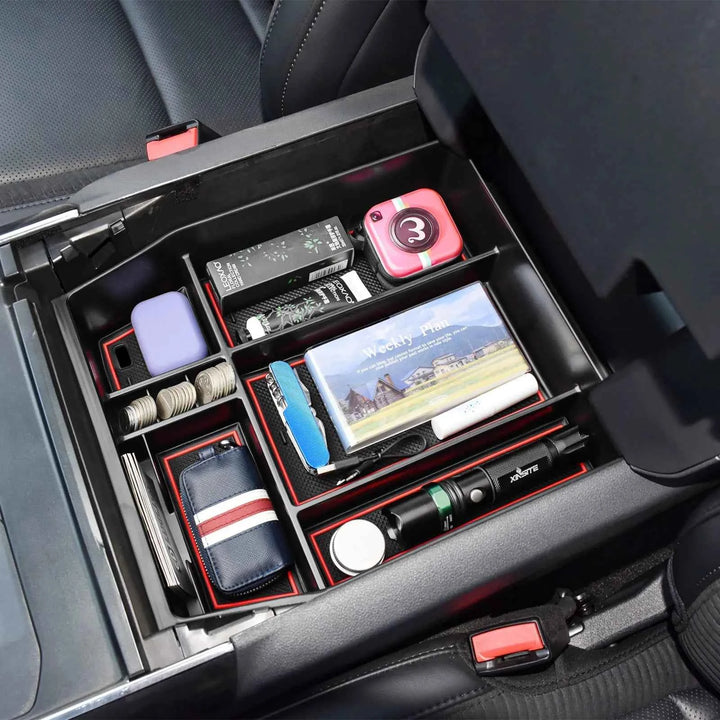 Ford F150 Center Console Organizer Tray for 2021-2025 Models - Carmodza.com