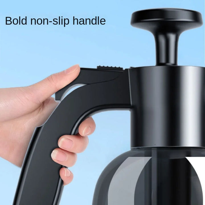 Hand Pump Foam Sprayer Car Wash Bottle 2L - Carmodza.com