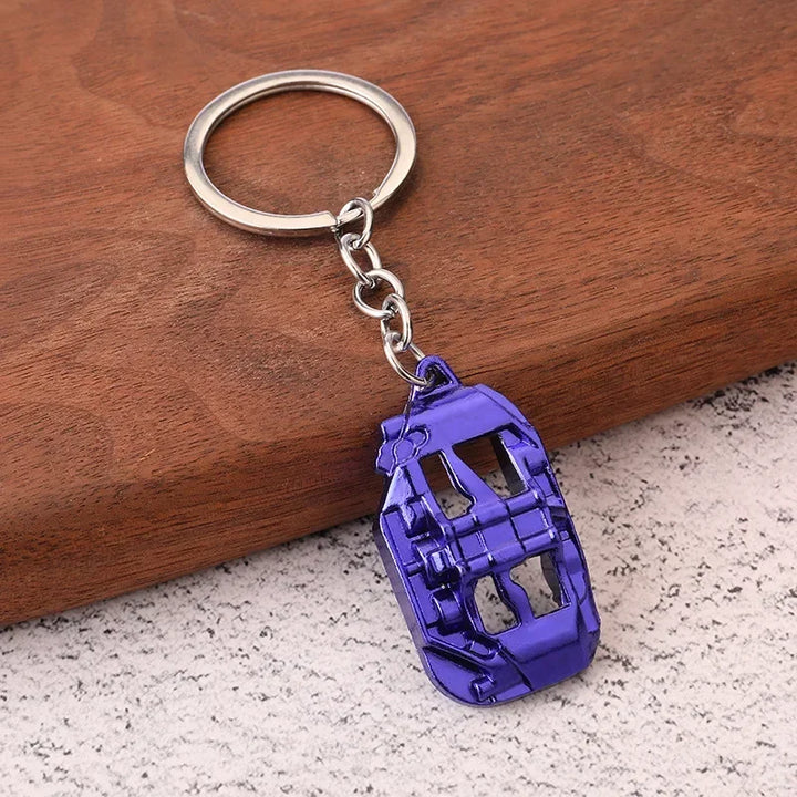 Car Part Enthusiast Metal Keychains | Automotive Themed Keyrings - Carmodza.com