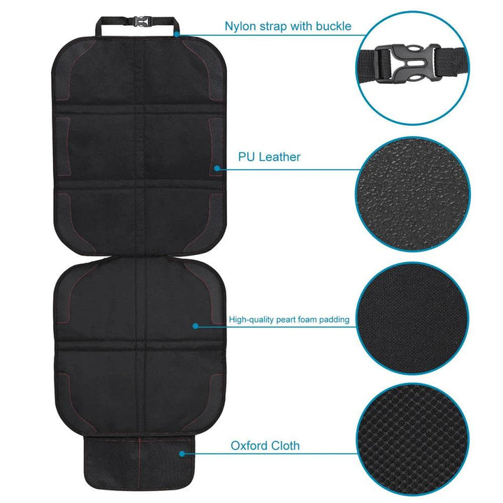 Child Car Seat Protector Cover | Universal Auto Rear Seat - Carmodza.com