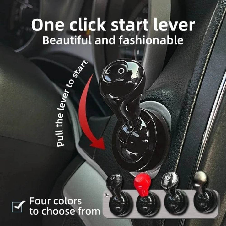Car Start Button Shifter Cover - Retro Joystick Style Mod - Carmodza.com