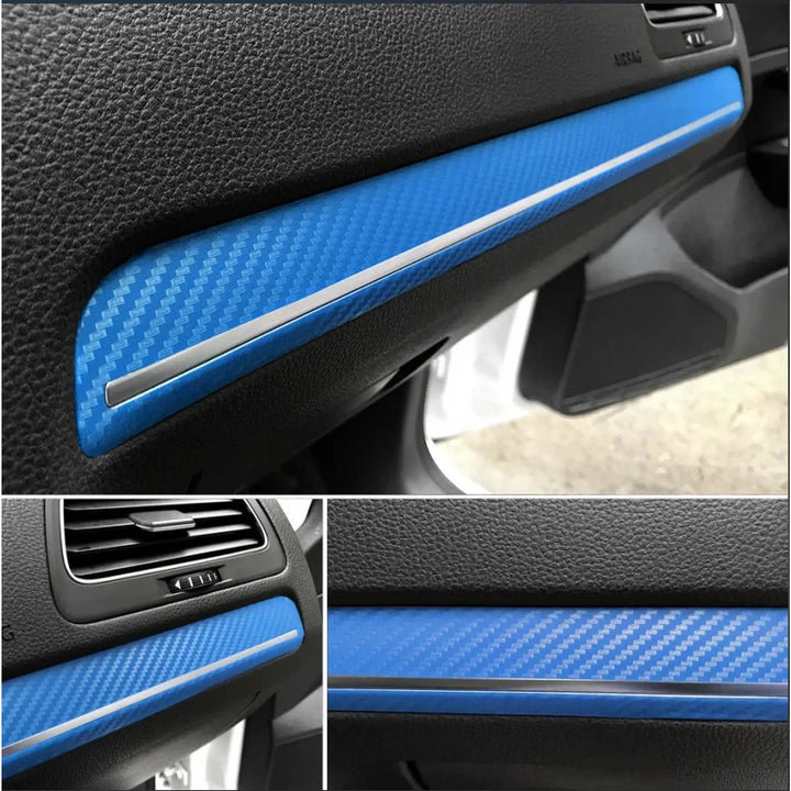 Carbon Fiber Vinyl Wrap Roll | 3D Textured Car Styling Film 30CM x 152CM - Carmodza.com