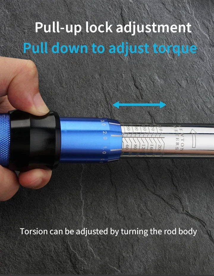 Torque Wrench 3/8" Drive | 5-60 N.m Adjustable & Reversible - Carmodza.com