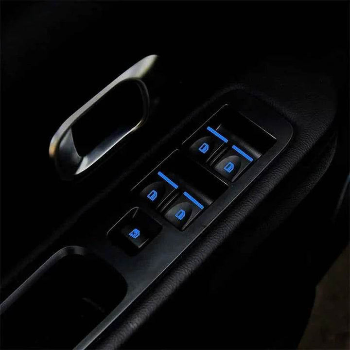 Car Window Button Luminous Stickers - Interior Accessories - Carmodza.com