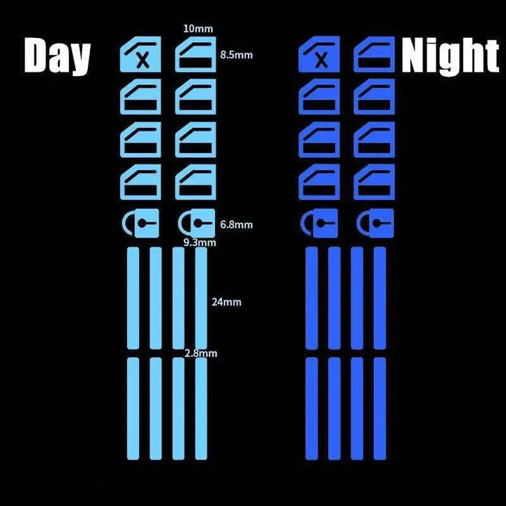 Car Window Button Luminous Stickers - Interior Accessories - Carmodza.com